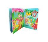 Livros de cartão de capa dura de tamanho personalizado com caixa de presente de papel para crianças feitos à mão