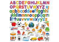 Design personalizado EVA espuma frigorífico ímã alfabetos números conjunto para a aprendizagem pré-escolar