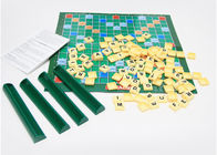 Conjunto de jogos Scrabble Jogos de xadrez Letras Scrabble Tabuleiro de azulejos Bandeira de brinquedos Blocos magnéticos Para crianças pequenas