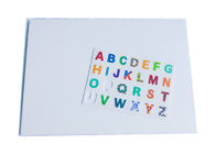 Da etiqueta amigável do TPE de Eco estática magnética do alfabeto das letras NENHUMA colagem