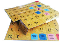 Ímãs portáteis da palavra do refrigerador do jogo do Scrabble da palavra do ímã do refrigerador de ASTM F963