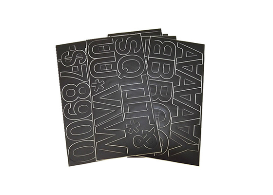 Autocolantes impermeáveis personalizados para sinais Adesivo Letras de vinil Autocolante de vinil removível OEM e ODM Disponível