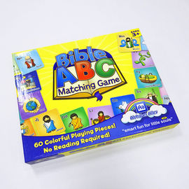 Conjunto de atividade magnética personalizado Cartas de aprendizagem educacional Jogos de aprendizagem de memórias para crianças