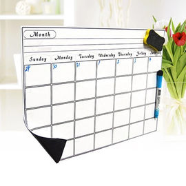 Material magnético flexível e laminação especial de borrado a seco para calendário de geladeira magnética personalizado