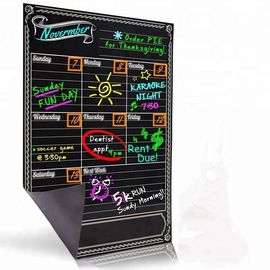Calendário de frigorífico magnético conveniente Calendário de cozinha magnético