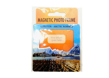 Quadro magnético de papel flexível personalizado da foto 5 polegadas para o refrigerador