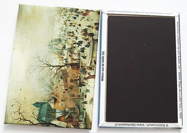 Artefactos personalizados 54x78mm Impressão de imagem Souvenir Imagem de papel de alumínio Frigorífico ímã para decoração e promoção