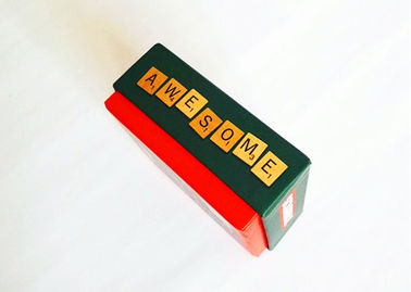 Scrabble Frigorífico Magnet com Alfabetos Magnéticos de Madeira e Números 4 Símbolos de Matemática Incluídos