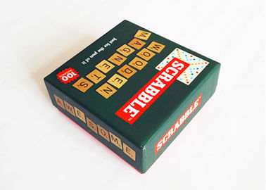 Scrabble Frigorífico Magnet com Alfabetos Magnéticos de Madeira e Números 4 Símbolos de Matemática Incluídos