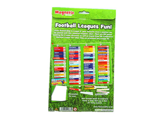 Conjunto de atividades magnéticas personalizáveis, incluindo mesa de futebol magnética, tabuleiro de jogo magnético e peças de ímã de atividades para jogos interativos