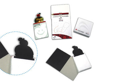 Magnético personalizado de notas adesivas Memo Pad e refrigerador ímã para frigorífico e Memo Pad
