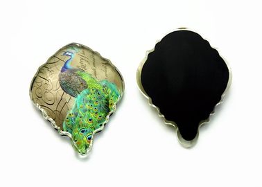 Adesivos de ímãs de geladeira decorativos, ímãs de refrigeração em forma de folha de maple, ímãs de cozinha de decoração de padrão