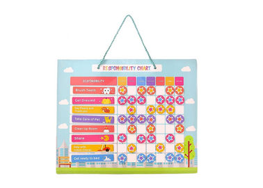 Fabrica diretamente Personalizado 16 "X 12" Magnético Gráfico de Recompensas Seco Apagar Tabuleiro Branco Sugestões de atividade e Magnético de apoio