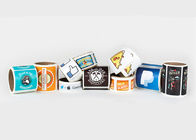 Rolo de raspagem 7' X 3.5' Adesivos de papel personalizados Adesivos de personagens de desenhos animados Adesivos de corte a óleo personalizados