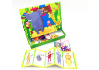 Os jogos educacionais das crianças engraçadas, atividades ajustadas do ímã do jogo de fósforo para crianças