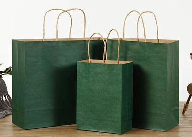 Saco de papel dobrável revestido sob medida para presente de luxo Saco de compras de papel com alça de corda