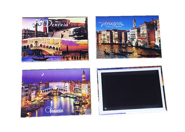Magnético de frigorífico de papel alumínio de design personalizado para lembranças turísticas 118 x 42 mm