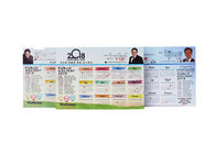 Magnético de frigorífico personalizado, cartão de visita magnético com calendário