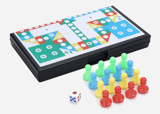 Conjunto de Atividade Magnética Dobrável Portátil Jogo de Tabuleiro de Xadrez Durável Leve Educacional Reutilizável Peças Magnéticas com Logotipo Personalizado