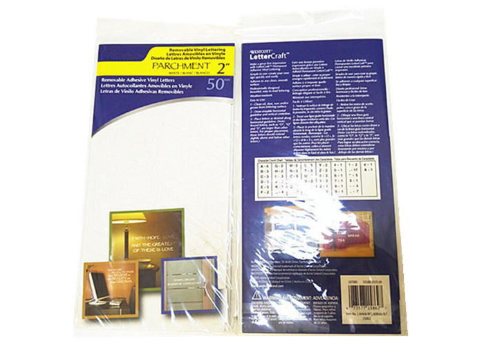 Adesivos de papel removíveis Adesivo de vinil Letras Adesivo de vinil Adesivo de carta Adesivo de cartão Adesivo para sinais