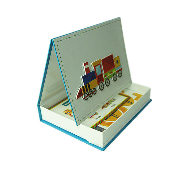 Conjunto de atividade magnética personalizado de geladeira para crianças com embalagem de caixa de presente para aprendizado pré-escolar