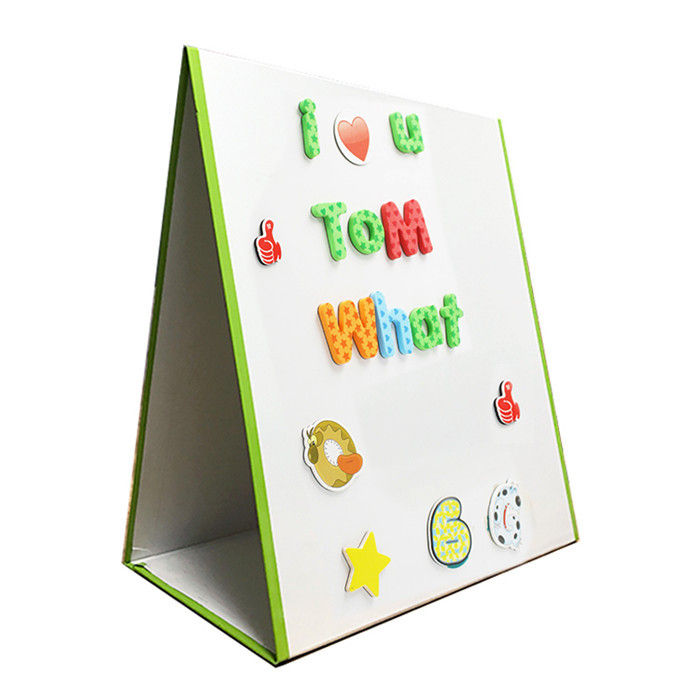 Quadro de borrado seco magnético para crianças aprendendo na mesa com tamanho e material personalizados