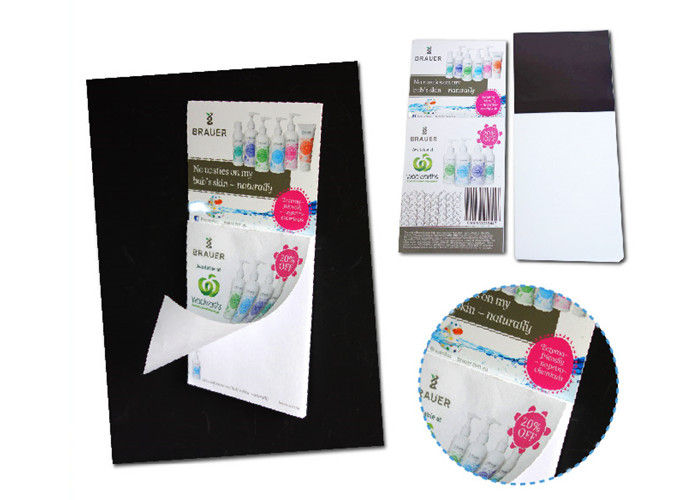 Magnético personalizado de notas adesivas Memo Pad e refrigerador ímã para frigorífico e Memo Pad